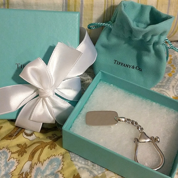 Tiffany & Co. Jewelry - Tiffany & Co Authentic Sterling Silver KEYRING "Rare" 🗝️